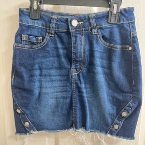 jean skirt